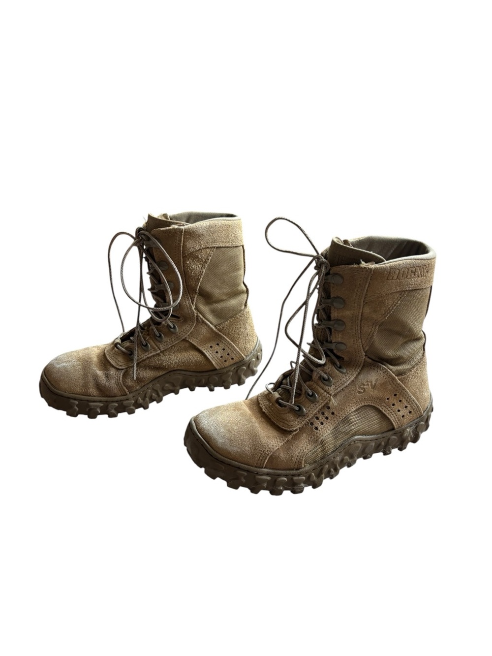 Rocky S2V Tactical Military Boots Special Ops Coyote Brown made in USA Size 6